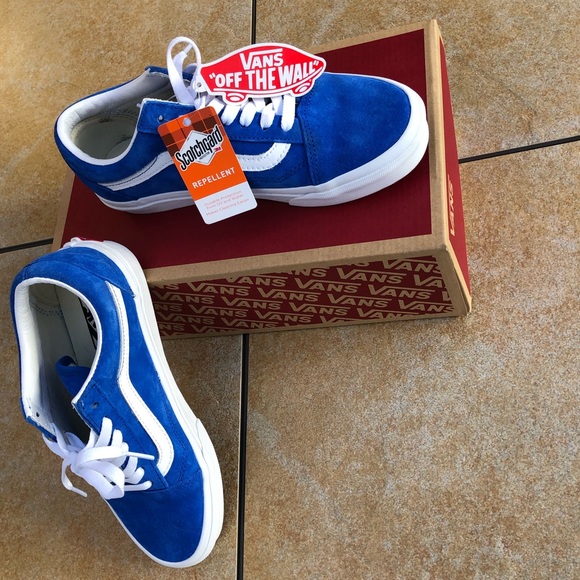 NWT Vans M/5.5 W/7 Princess Blue & True White - Picture 8 of 8